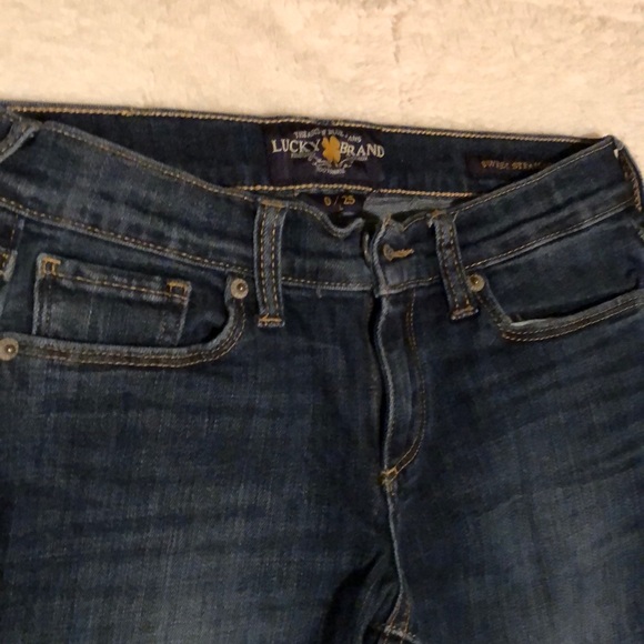 Lucky brand sweet straight jeans size 25Long - Picture 2 of 7